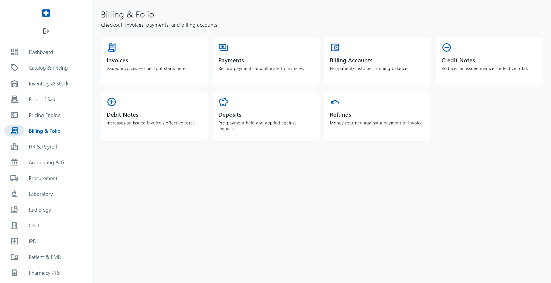 Billing & Folio